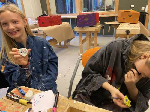 Dødninghoder lages.